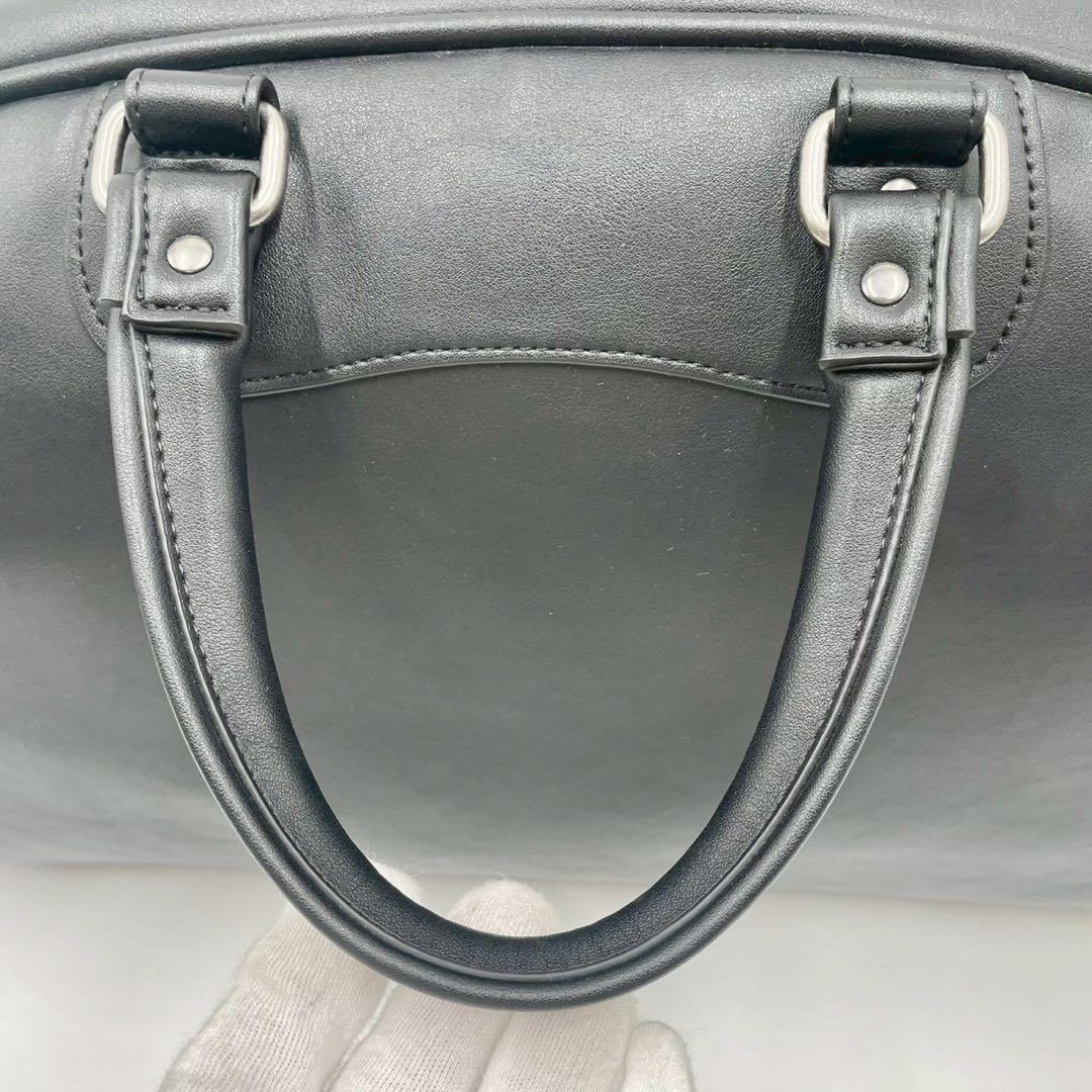 【未使用級】 DIESEL ボストンバッグ 2way 大容量 ブラック 黒