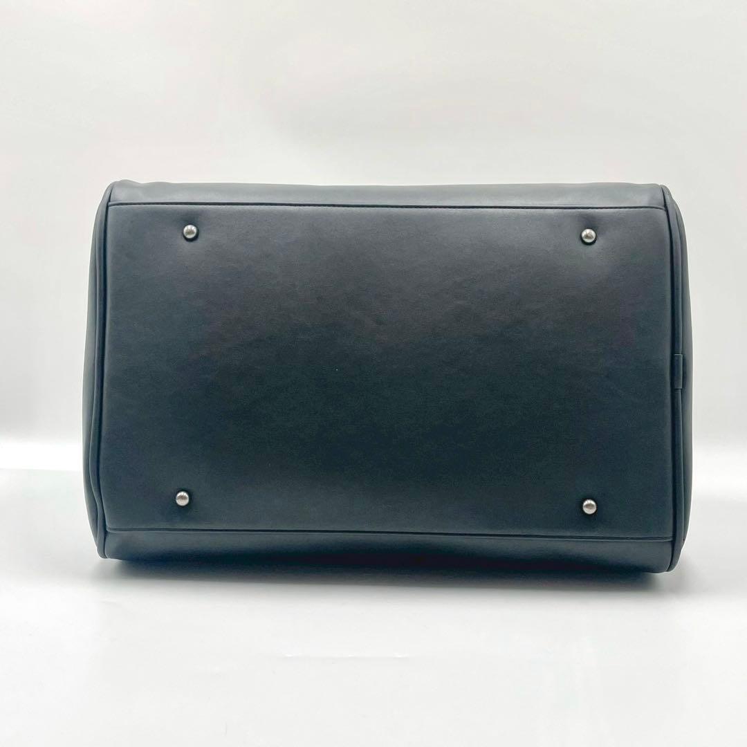 【未使用級】 DIESEL ボストンバッグ 2way 大容量 ブラック 黒