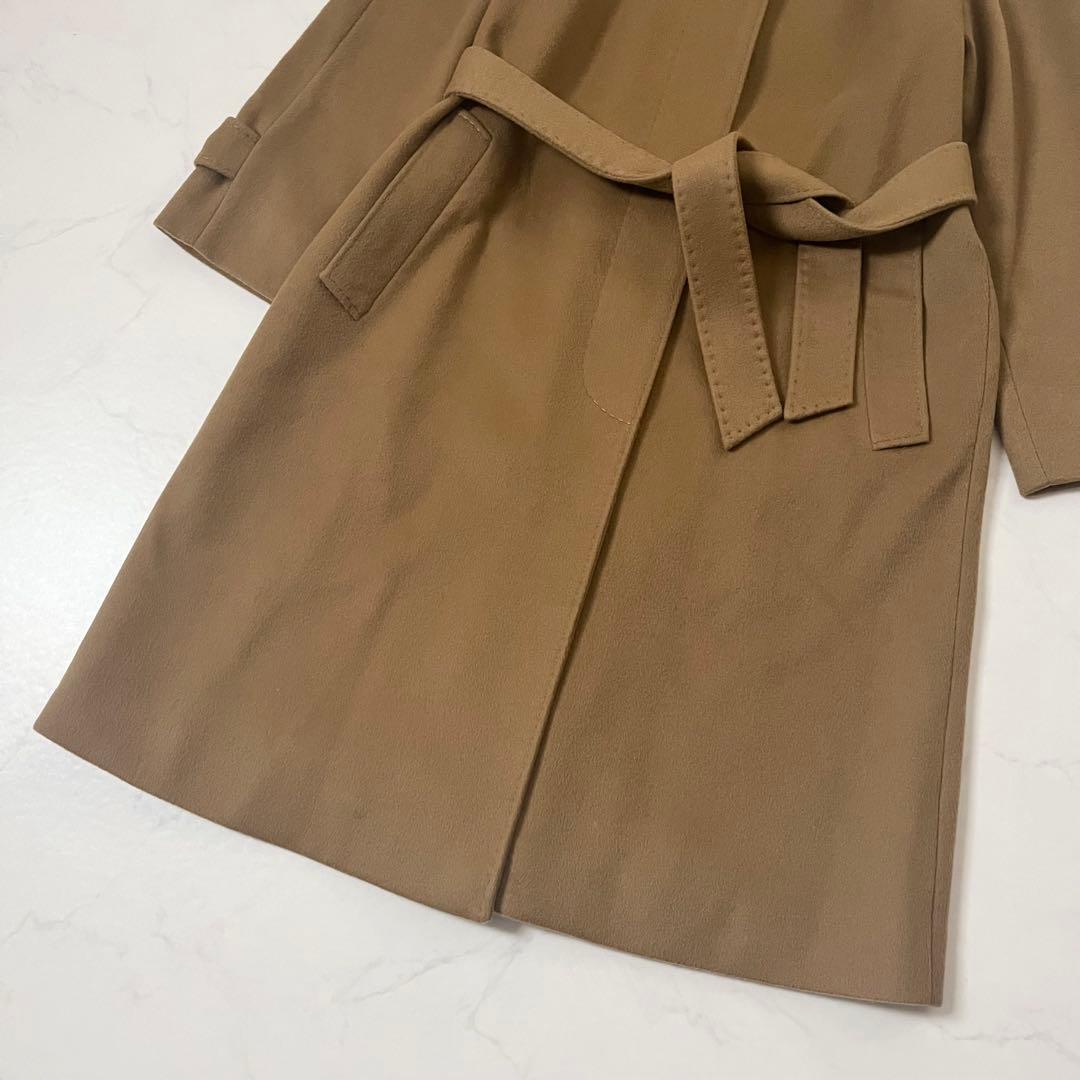 バーバリーロンドン　カシミヤ100%　ロングコート　シャドーホース　40