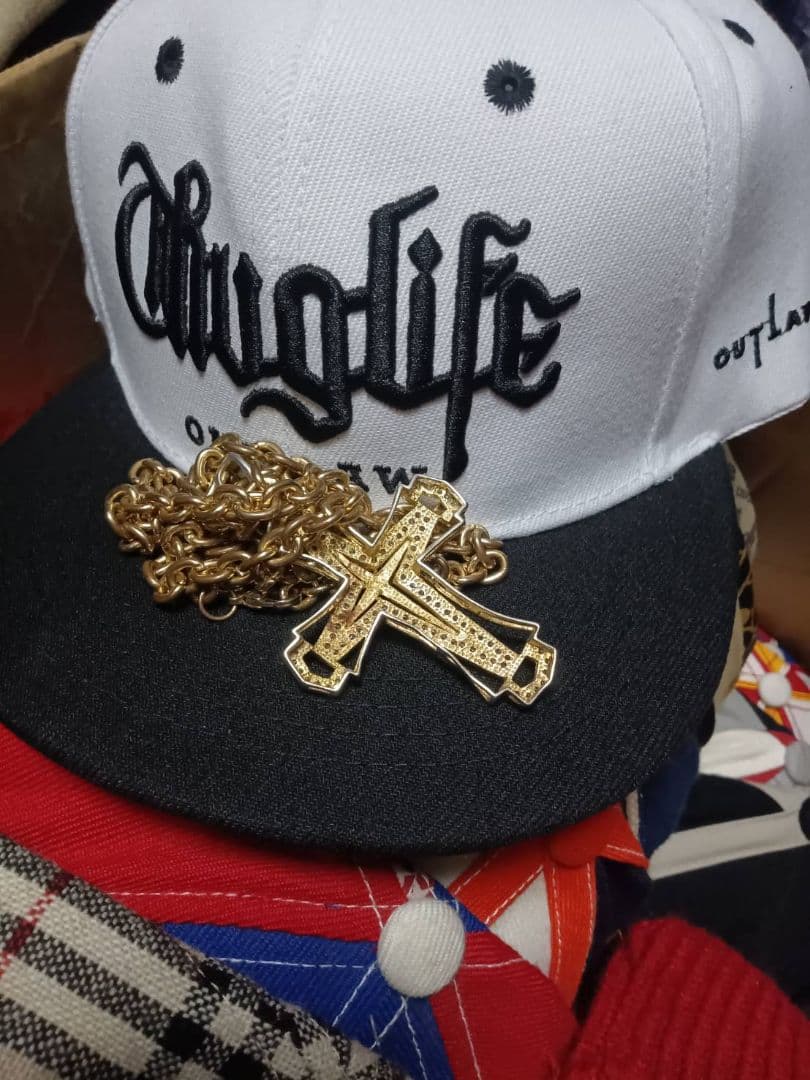 定価65000超激レア411掲載hip hopBBOYゴールドクロス