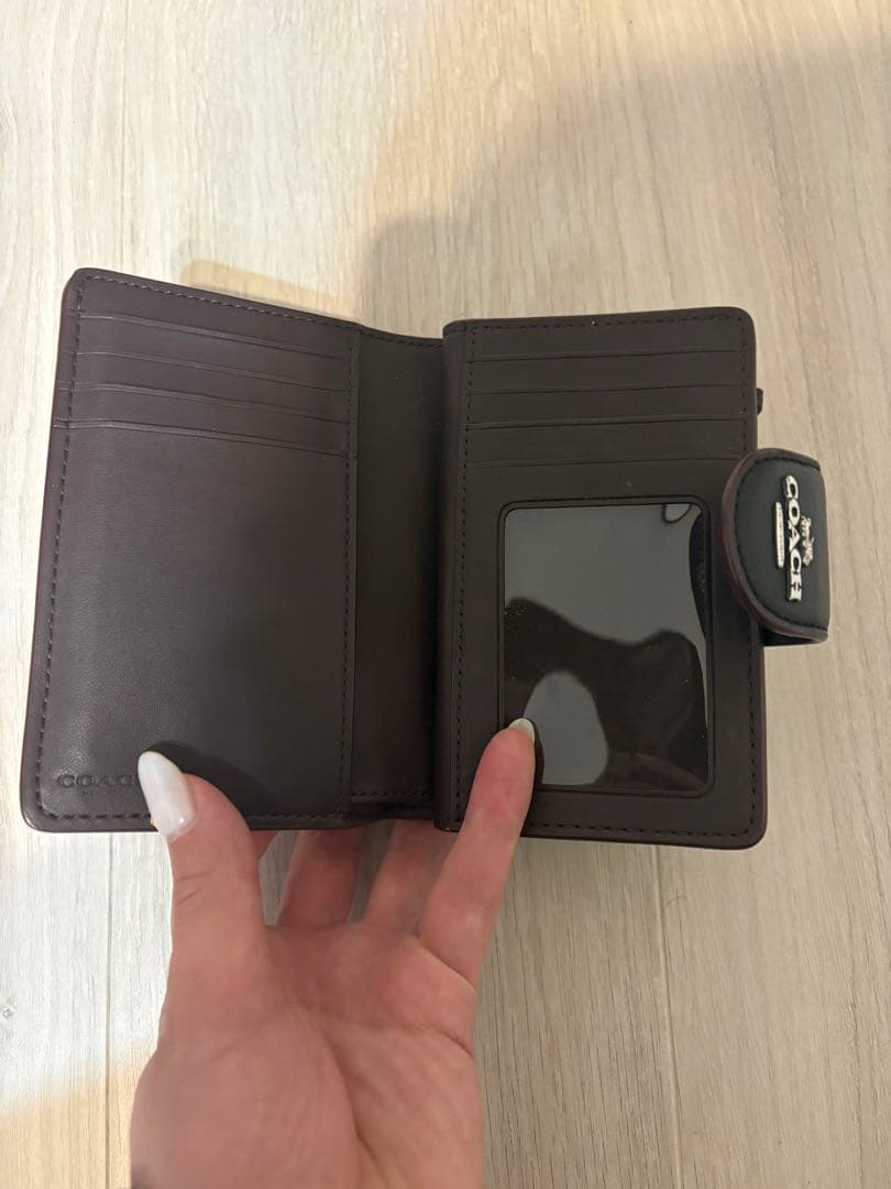 COACH ブラック 二つ折り財布(rumiiさん専用)
