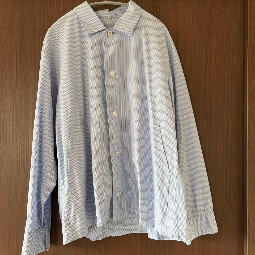 ムジラボMUJI Labo コットンシャツジャケット　Ｌ　無印良品