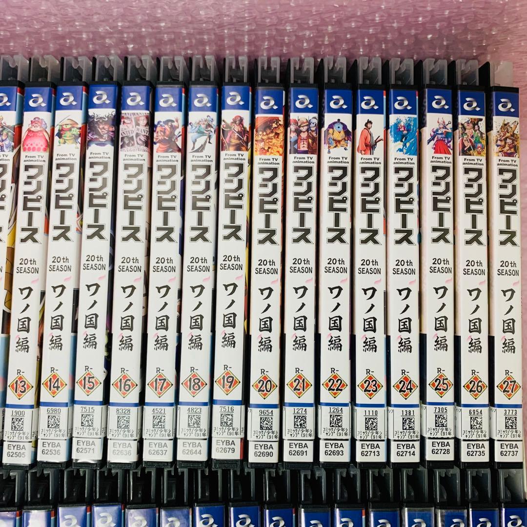 ケース付き　ワンピース 20THシーズン ワノ国編　DVD全巻セット　全55巻