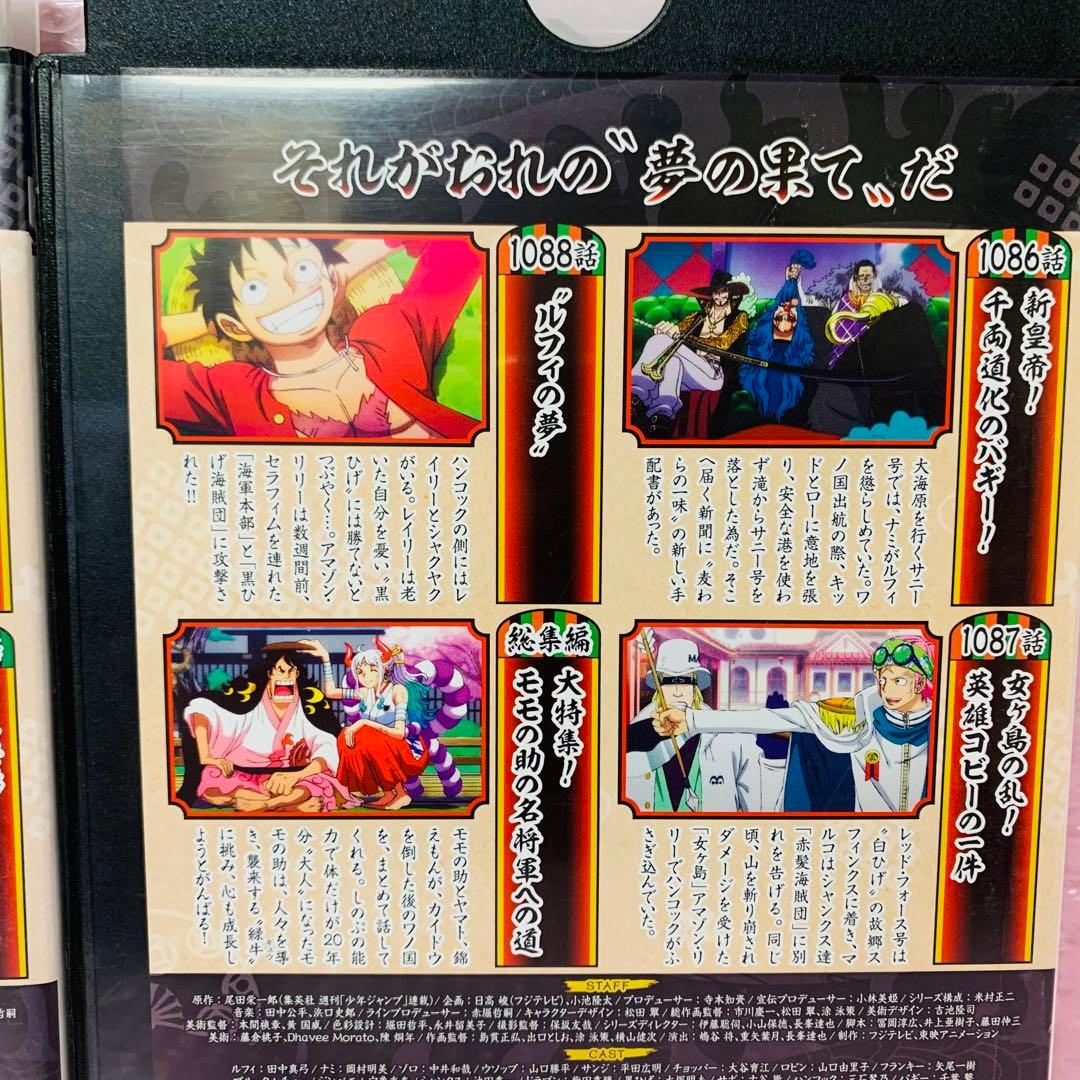 ケース付き　ワンピース 20THシーズン ワノ国編　DVD全巻セット　全55巻