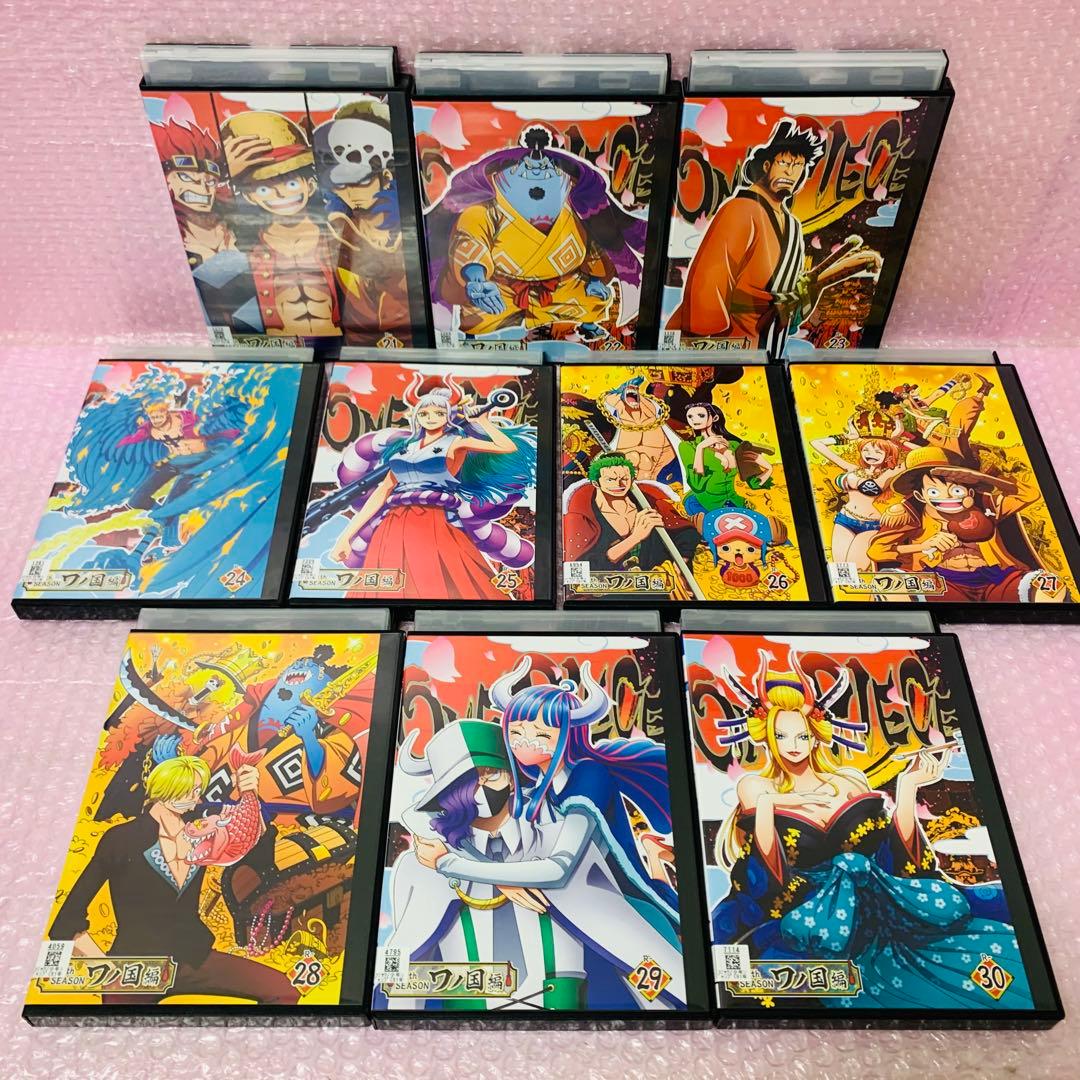 ケース付き　ワンピース 20THシーズン ワノ国編　DVD全巻セット　全55巻