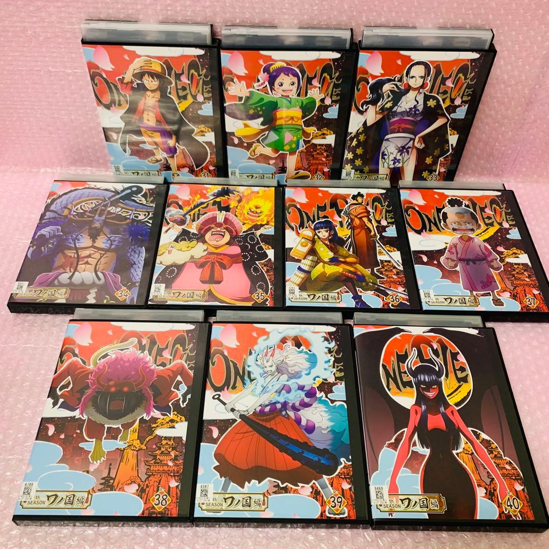 ケース付き　ワンピース 20THシーズン ワノ国編　DVD全巻セット　全55巻
