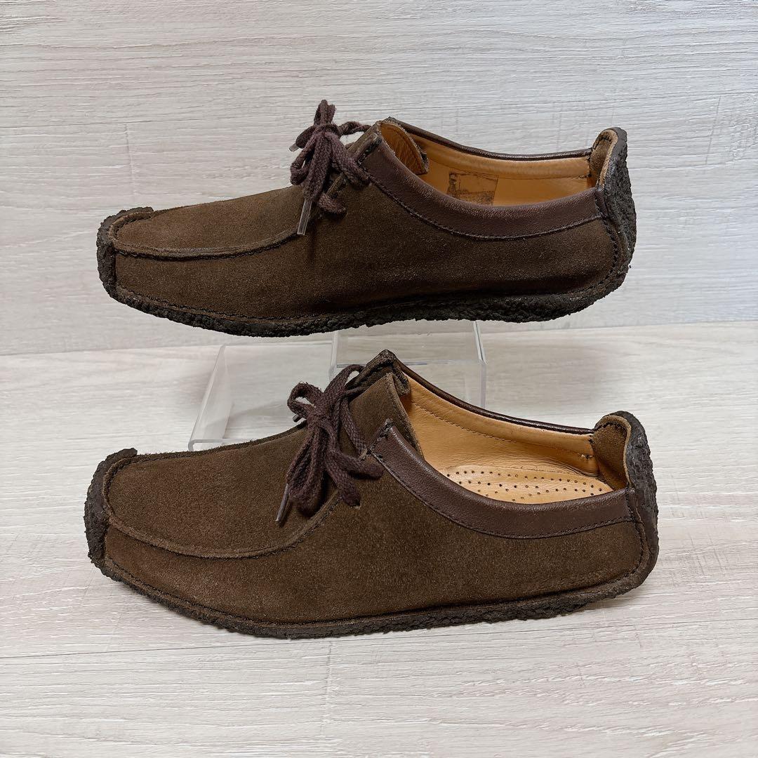⭐美品⭐クラークス Clarks ナタリー スエード ブラウン 25.5㎝
