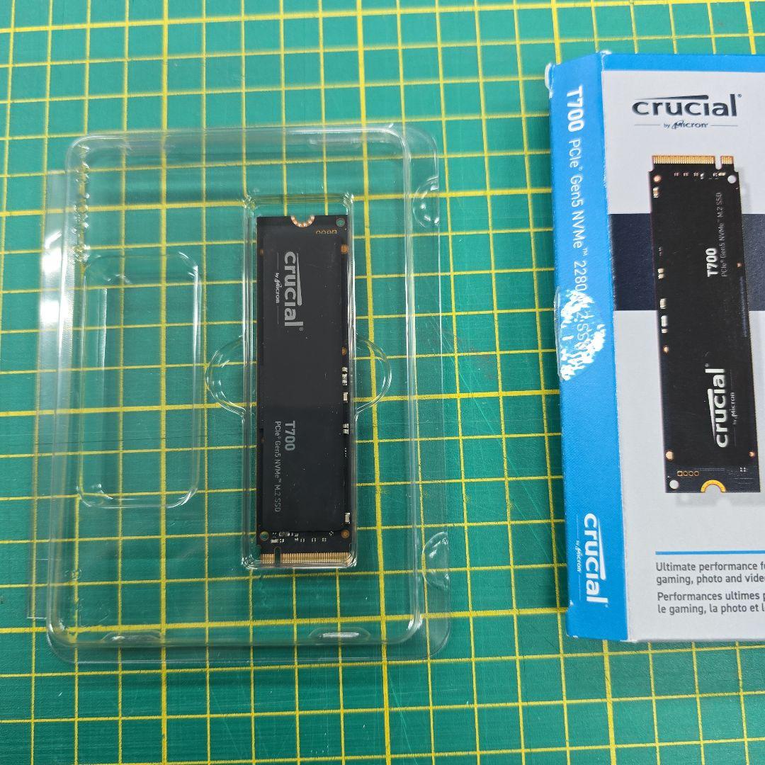 内蔵型SSD ssd m.2 crucial T700 PRO Gen5 4TB