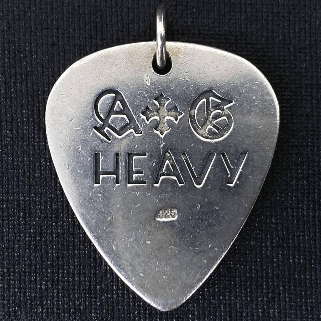 A&G HEAVY シルバー 925 ユリ リリー ピック ペンダント