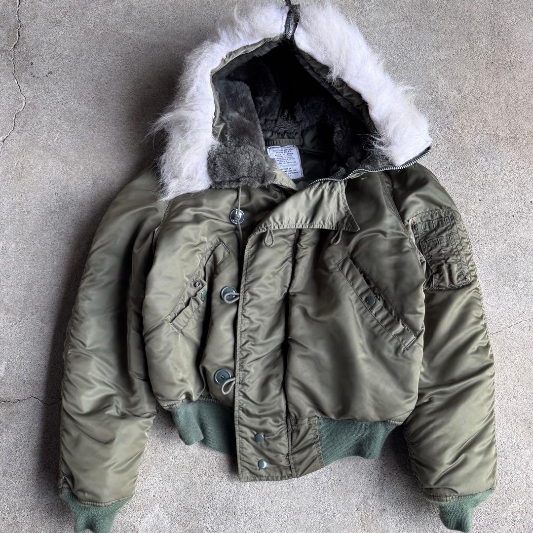 USA製 ALPHA N-2B flight jacket n2b 80s
