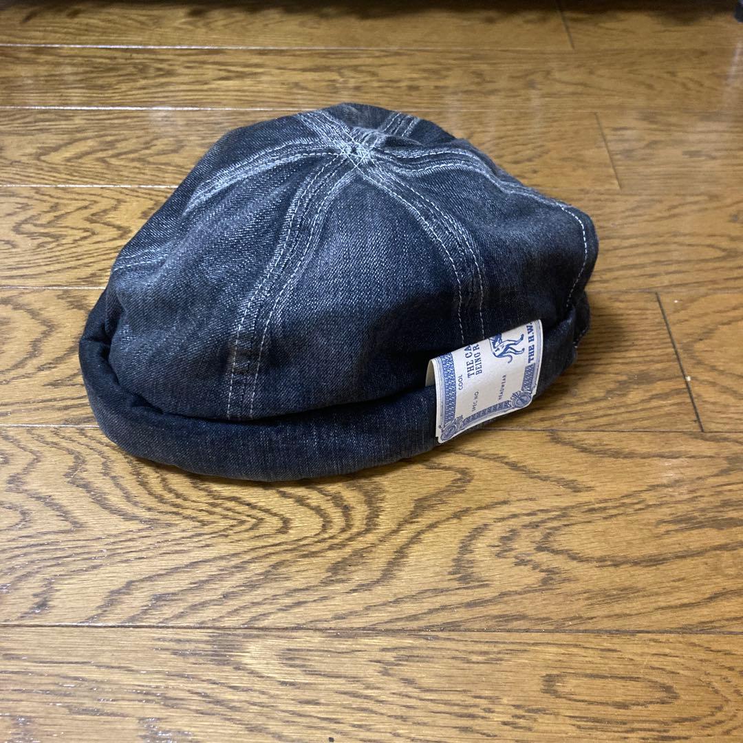 帽子 THE H.W.DOG&CO WASH DENIM ROLL CAP