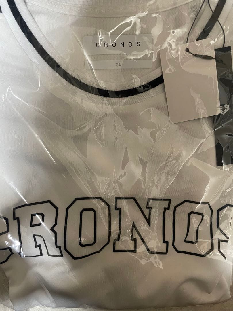 【新品】　クロノス　cronos タンクトップ　XL ホワイト　ブラック