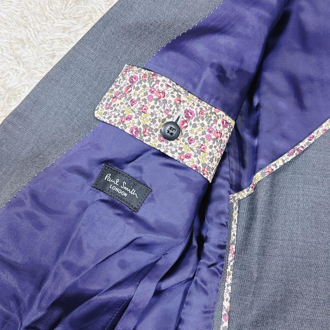 【極美品】Paul Smith ポールスミス メタルボタン グレー セットアップ