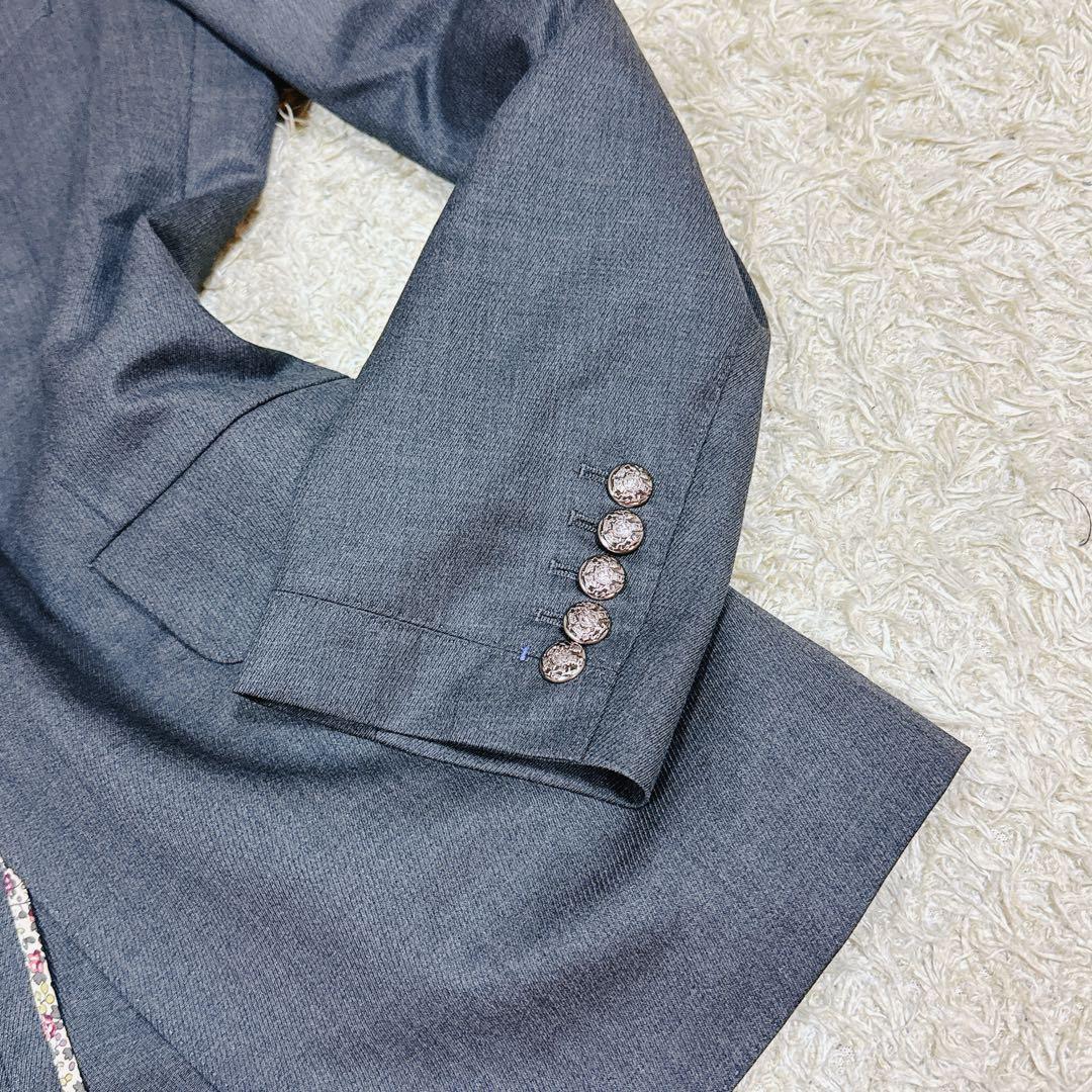 【極美品】Paul Smith ポールスミス メタルボタン グレー セットアップ