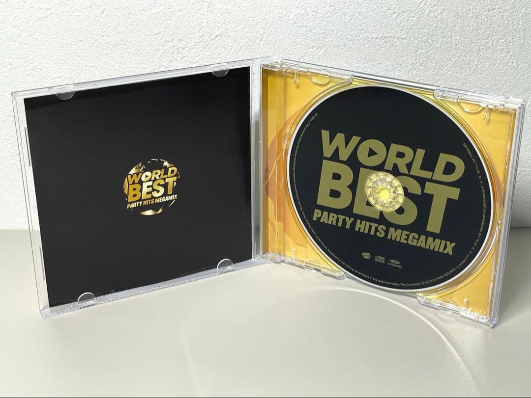 洋楽 CD WORLD BEST PARTY HITS MEGAMIX FRONTIR