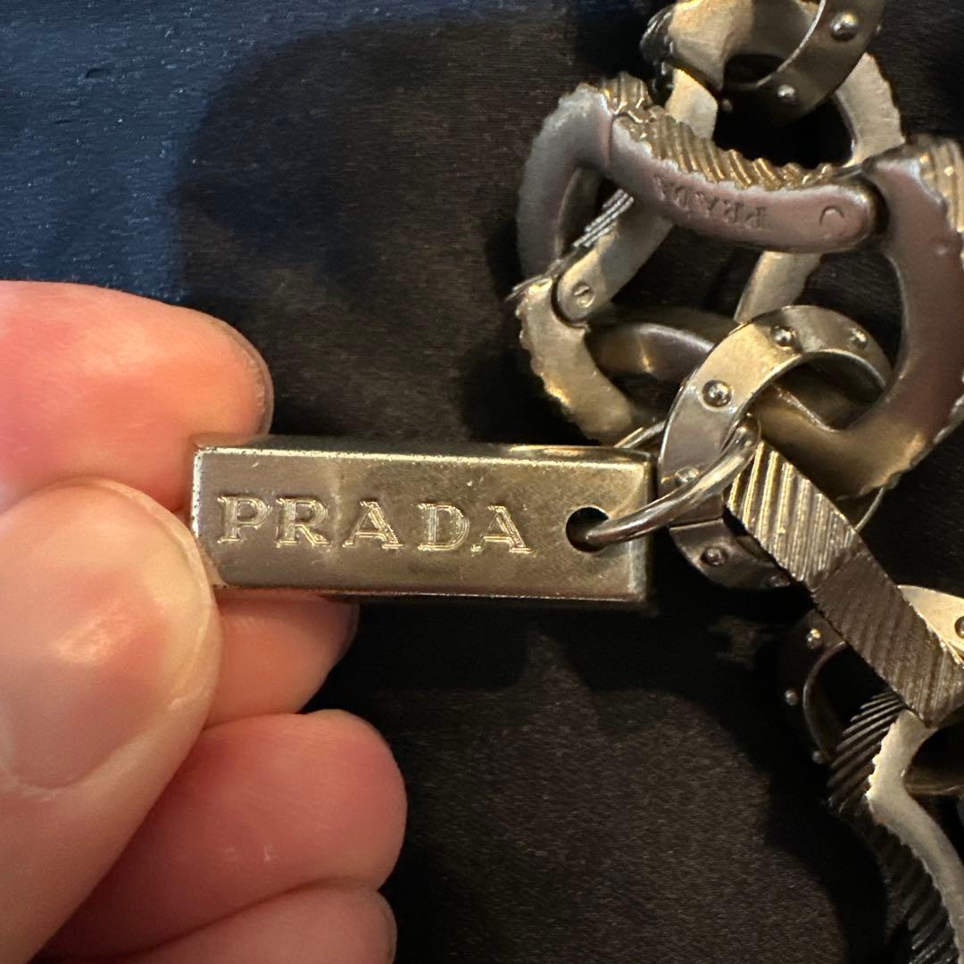 PRADA チェーンネックレス