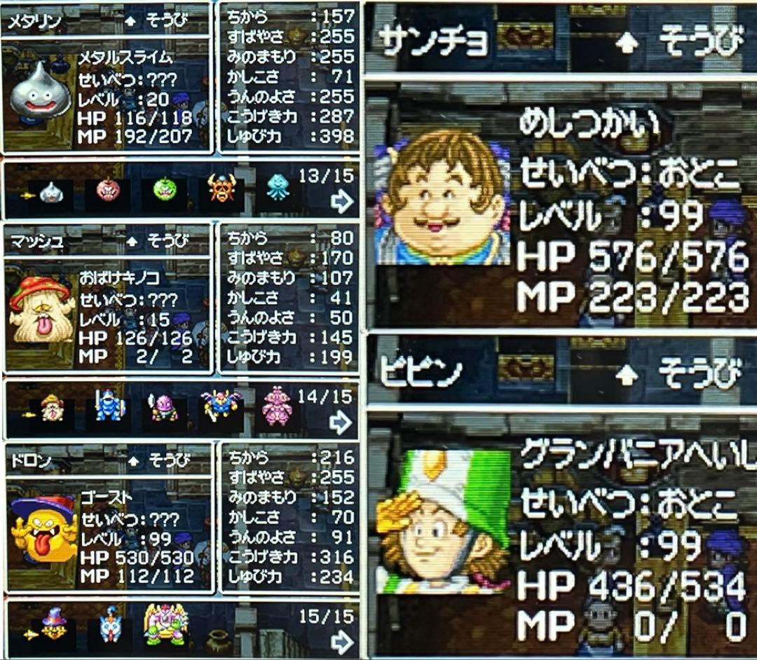 【嫁別セーブ・究極やり込み‼️】ドラゴンクエストV 天空の花嫁　3DS DS