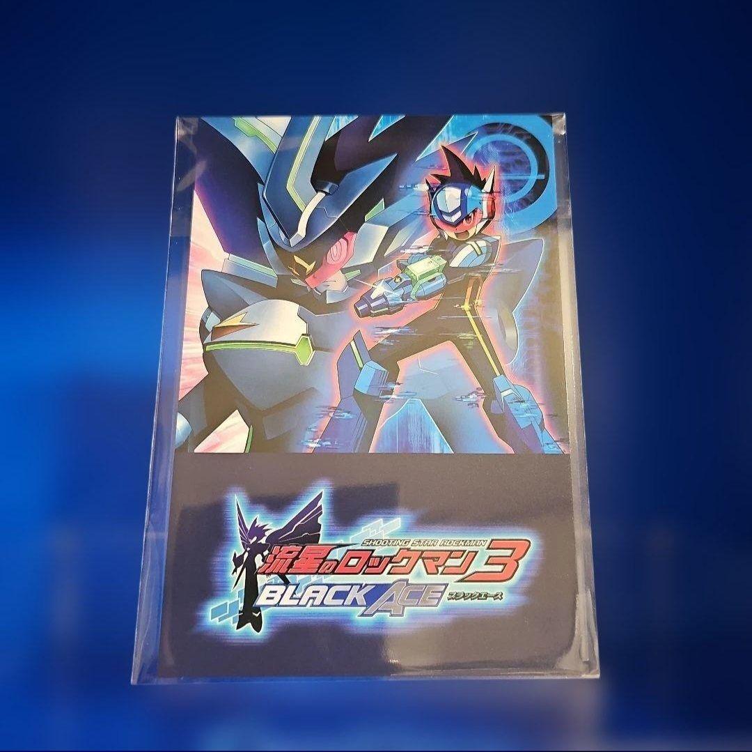 新品 流星のロックマン パーフェクトコレクション特典版 ポストカード 缶バッジ