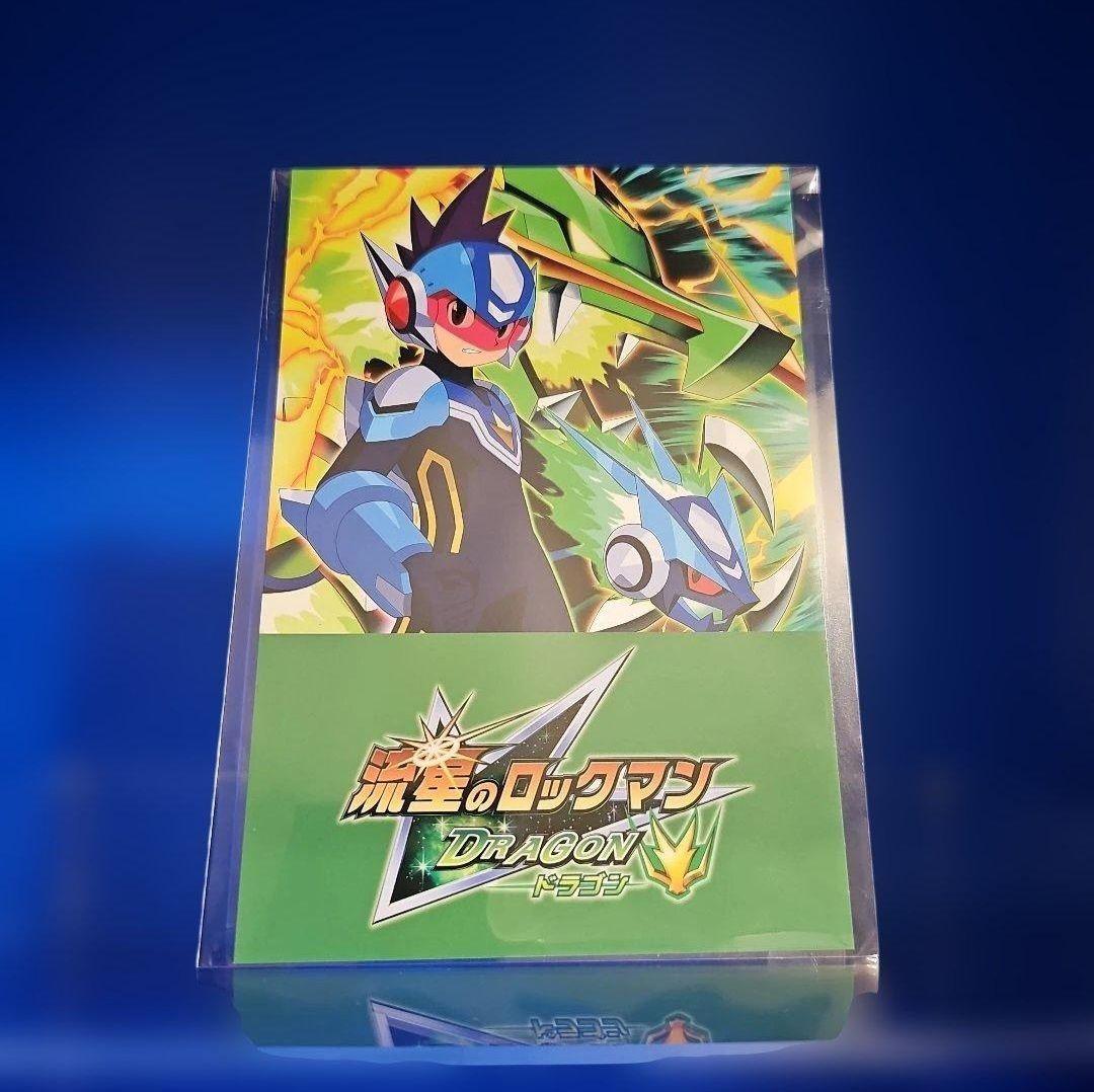 新品 流星のロックマン パーフェクトコレクション特典版 ポストカード 缶バッジ