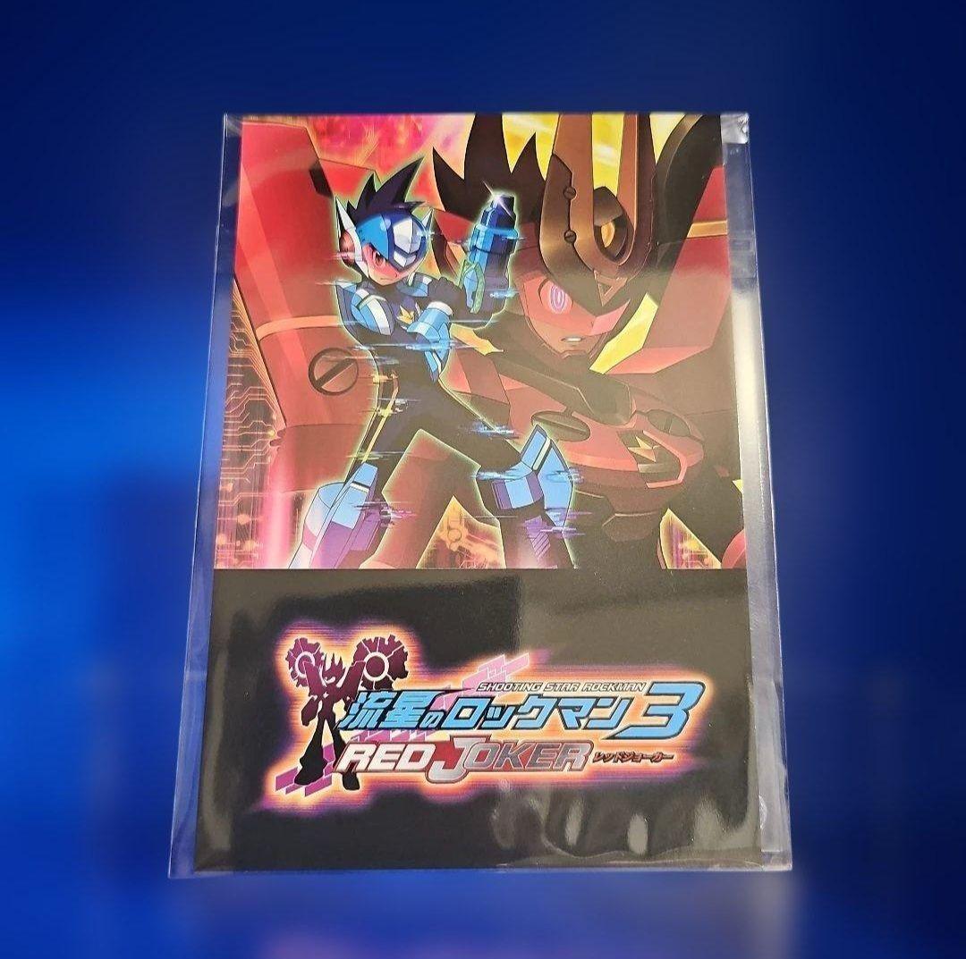 新品 流星のロックマン パーフェクトコレクション特典版 ポストカード 缶バッジ
