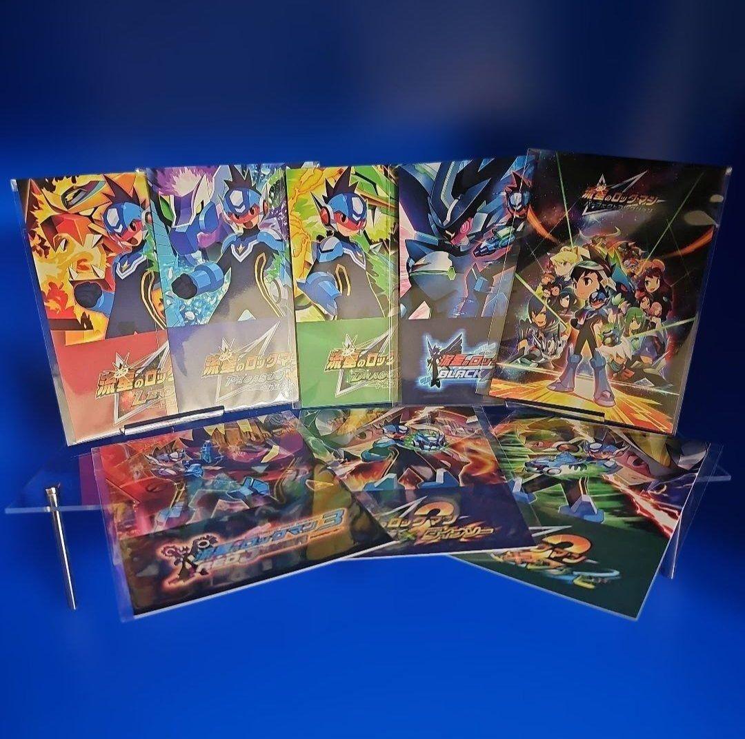 新品 流星のロックマン パーフェクトコレクション特典版 ポストカード 缶バッジ
