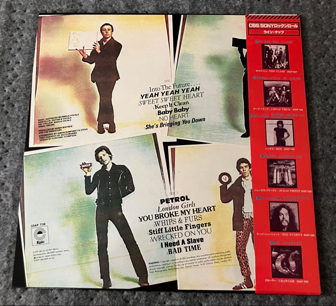 希少盤 The Vibrators Pure Mania レコード promo盤