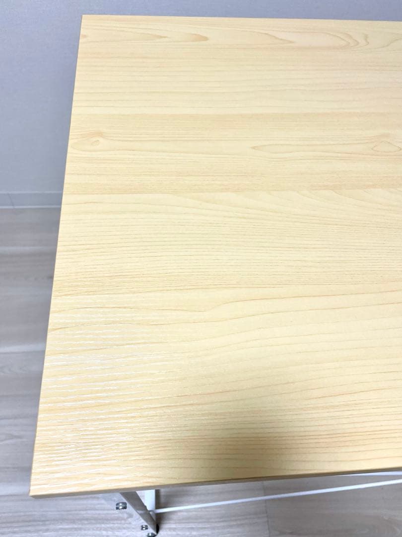 【美品】【送料込み】ODK ナチュラル ホワイト 幅110cm デスク ２セット
