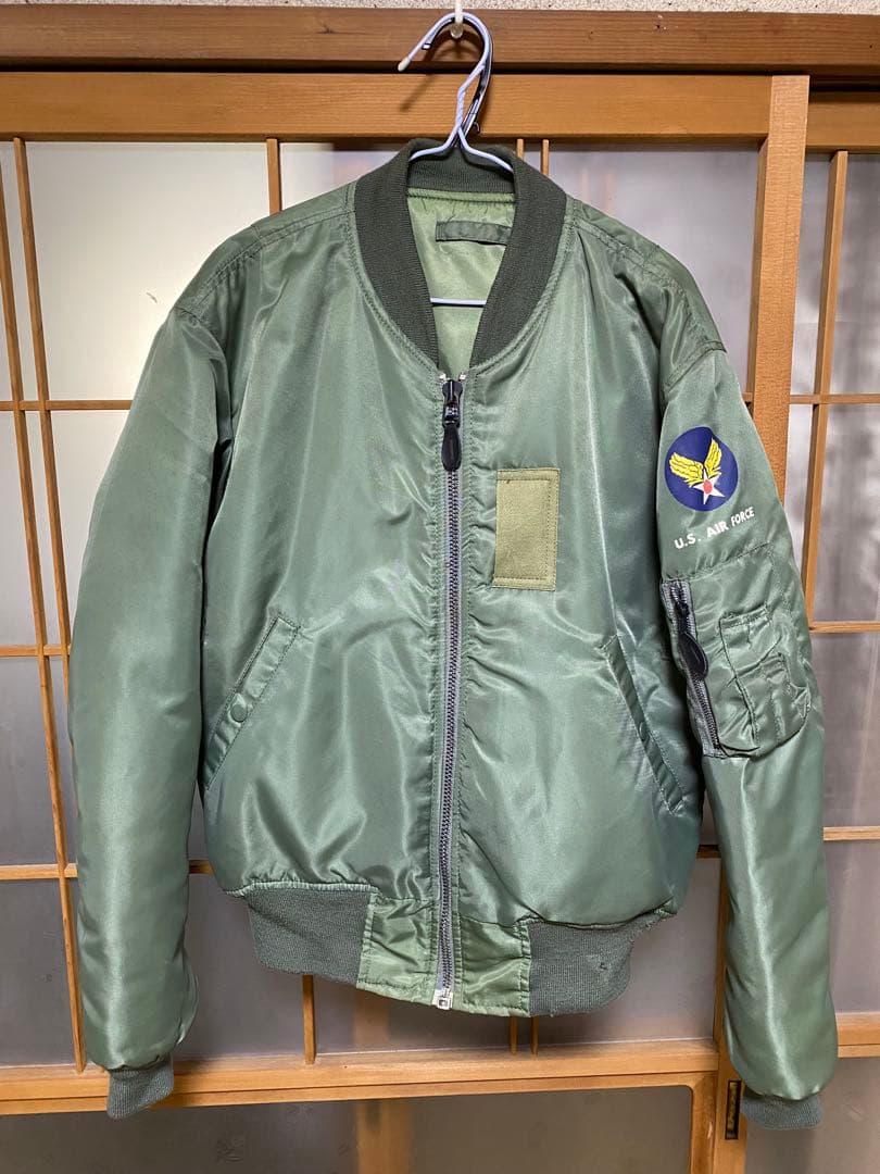 MA-1 フライトジャケット U.S. AIR FORCE プリント付き