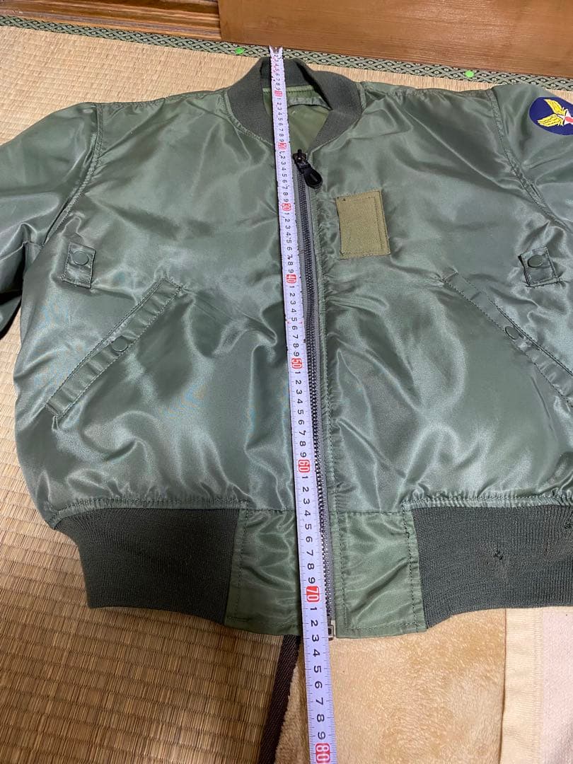 MA-1 フライトジャケット U.S. AIR FORCE プリント付き
