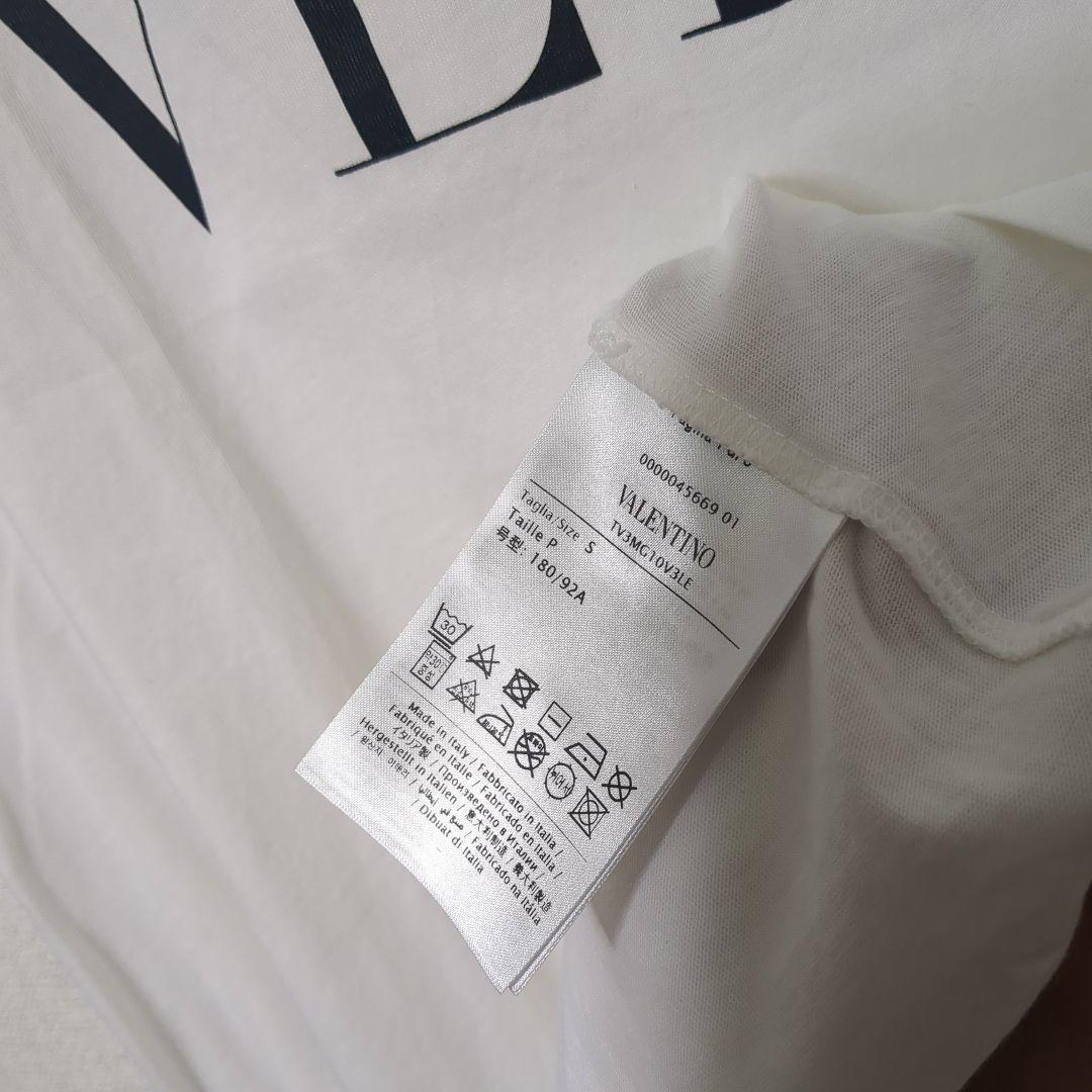 kaisei　VALENTINO ホワイト Tシャツ VLTN