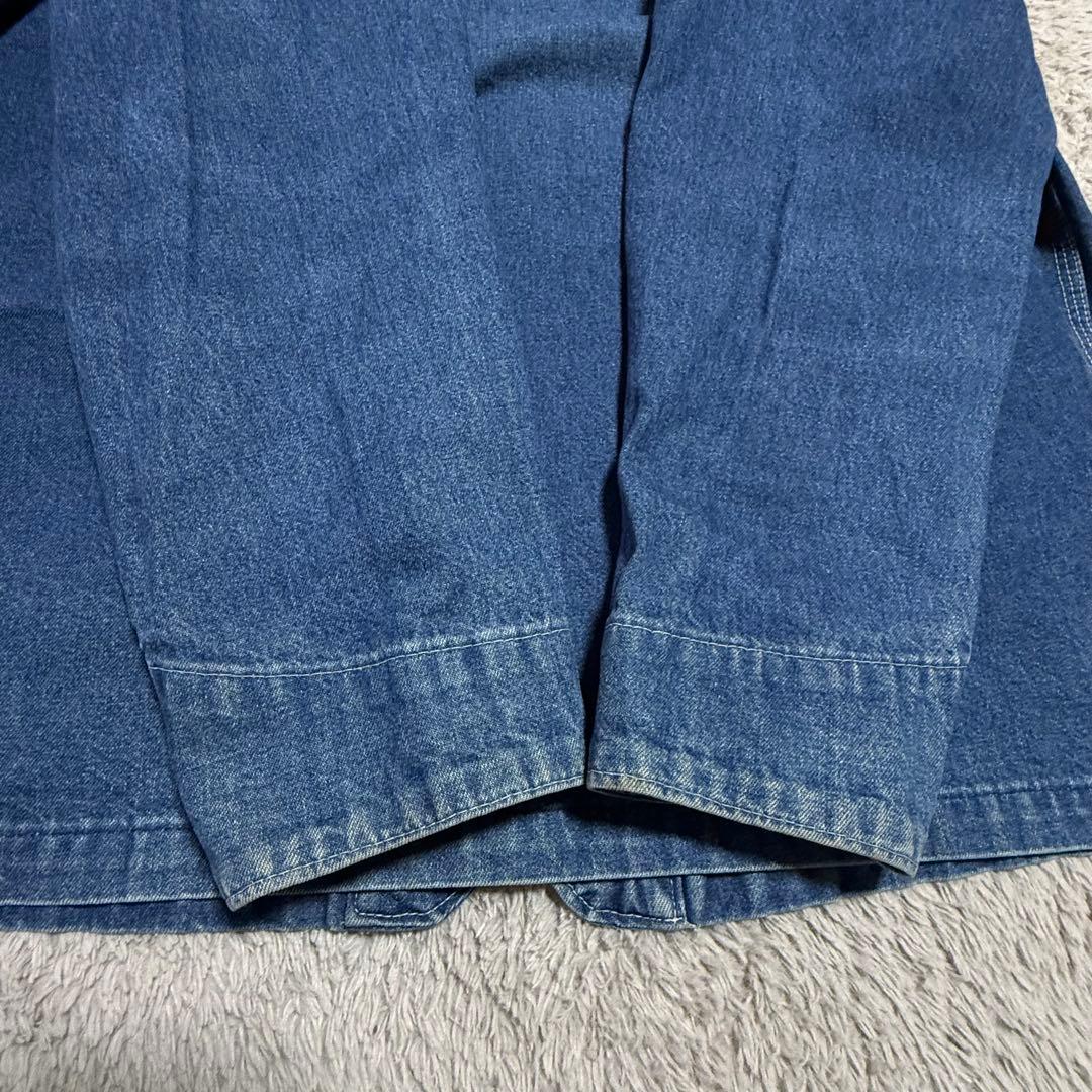 70s OSHKOSH B'GOSH デニムカバーオール ヴィンテージ 首振り金