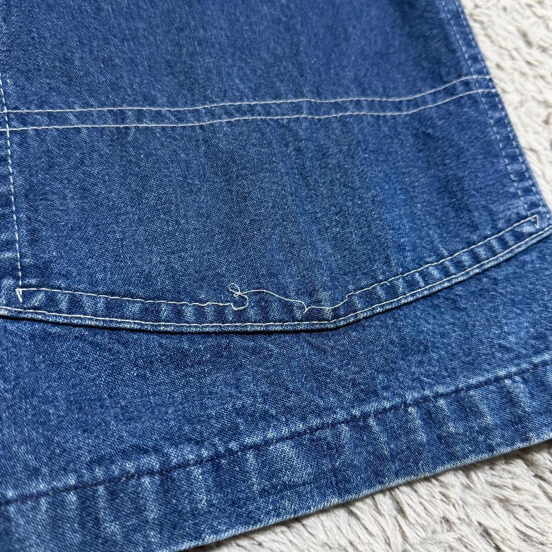 70s OSHKOSH B'GOSH デニムカバーオール ヴィンテージ 首振り金