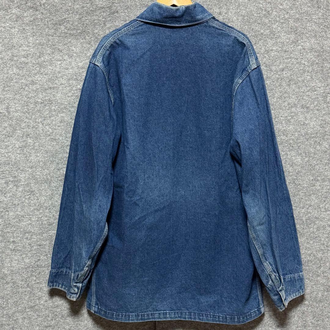 70s OSHKOSH B'GOSH デニムカバーオール ヴィンテージ 首振り金