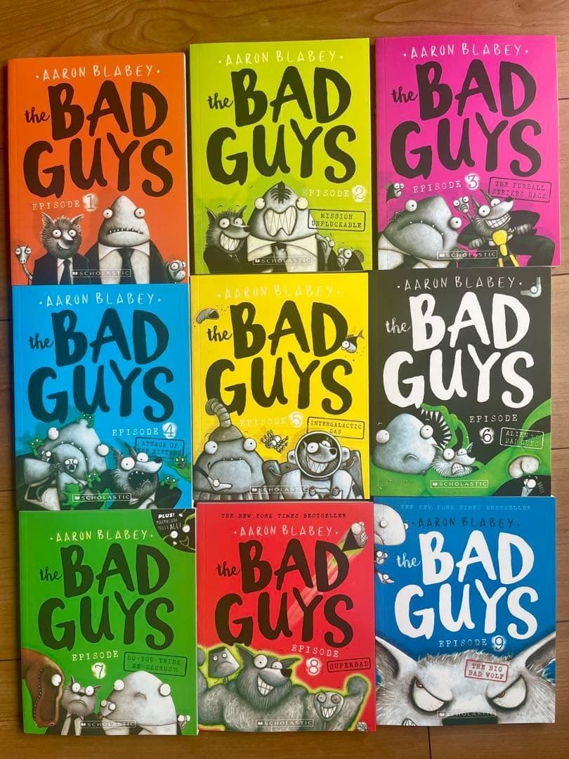 新品 The Bad Guys ザ・バッド・ガイズ 英語絵本 18冊セット