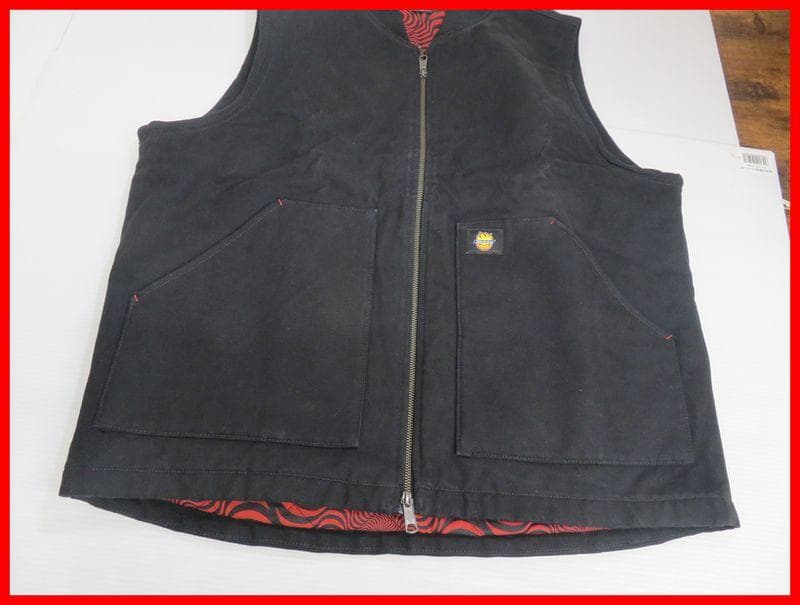 DICKIES ディッキーズ ベストLサイズ中古 mマ-673
