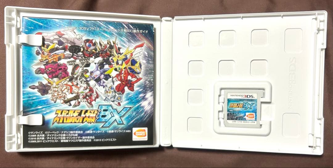 3DSソフト 【動作確認済】 スーパーロボット大戦 BX　任天堂　バンダイナムコ