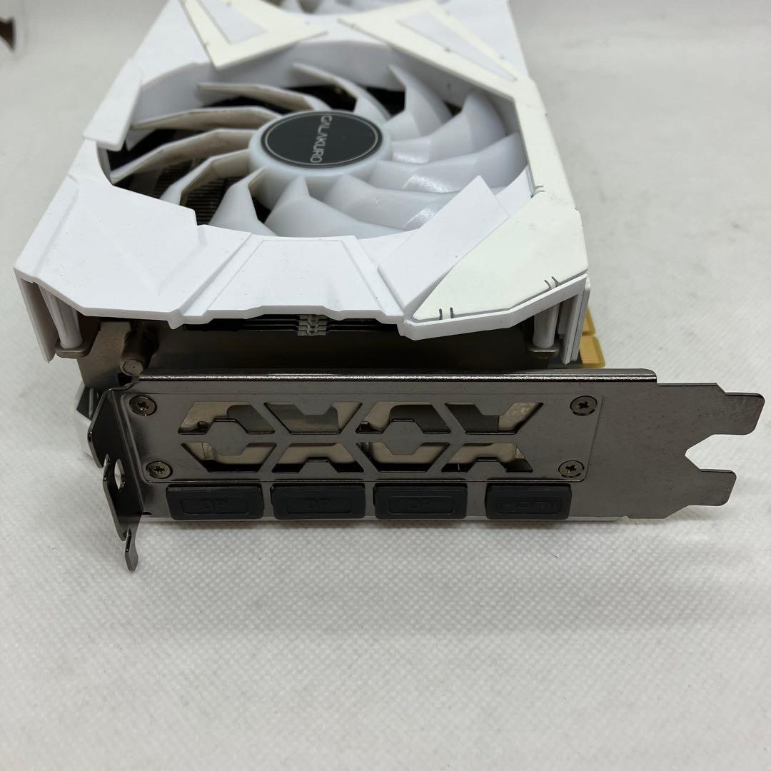 グラフィックボード・グラボ・ビデオカード GALAKURO GK-RTX3060Ti-E8GB/WHITE/LHR 165