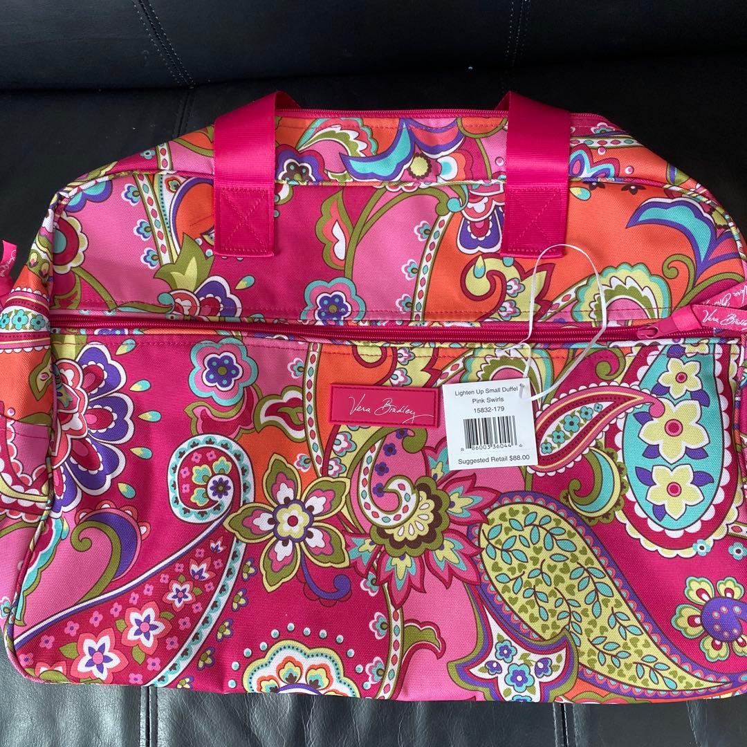 Vera Bradley ペイズリー ボストンバッグ