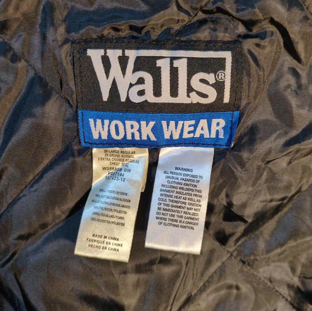 【良品】 Walls ウォールズ ダックベスト ワークベスト キャメル 2XL