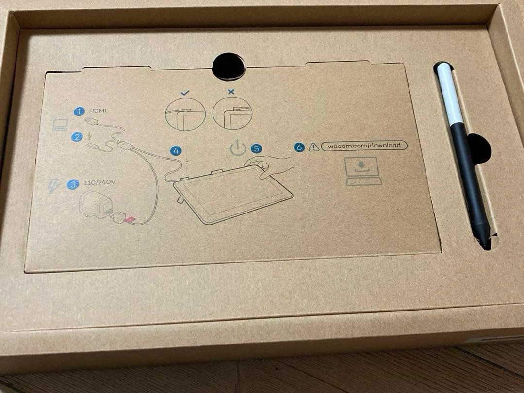 Wacom One クリエイティブペンディスプレイ 本体