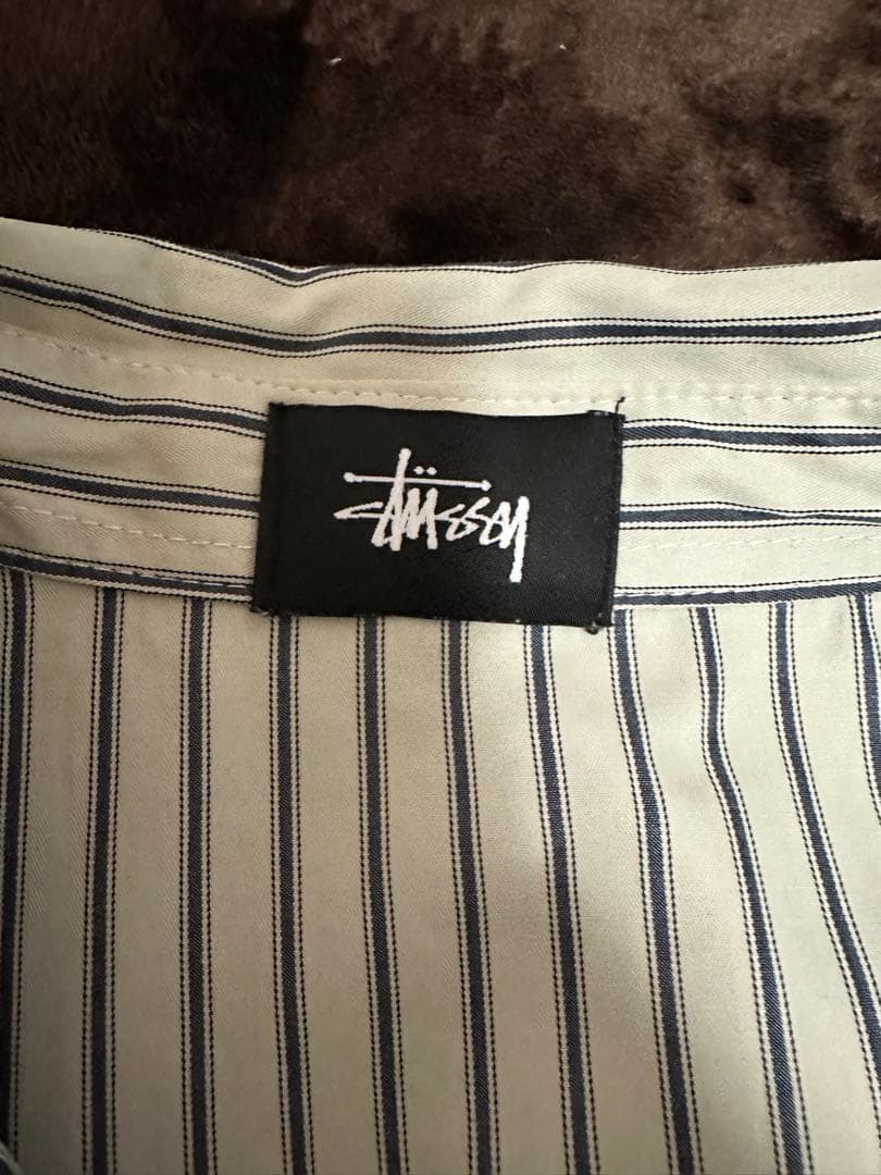 Stussy ストライプ ワークジャケット　　　お値下げしました！