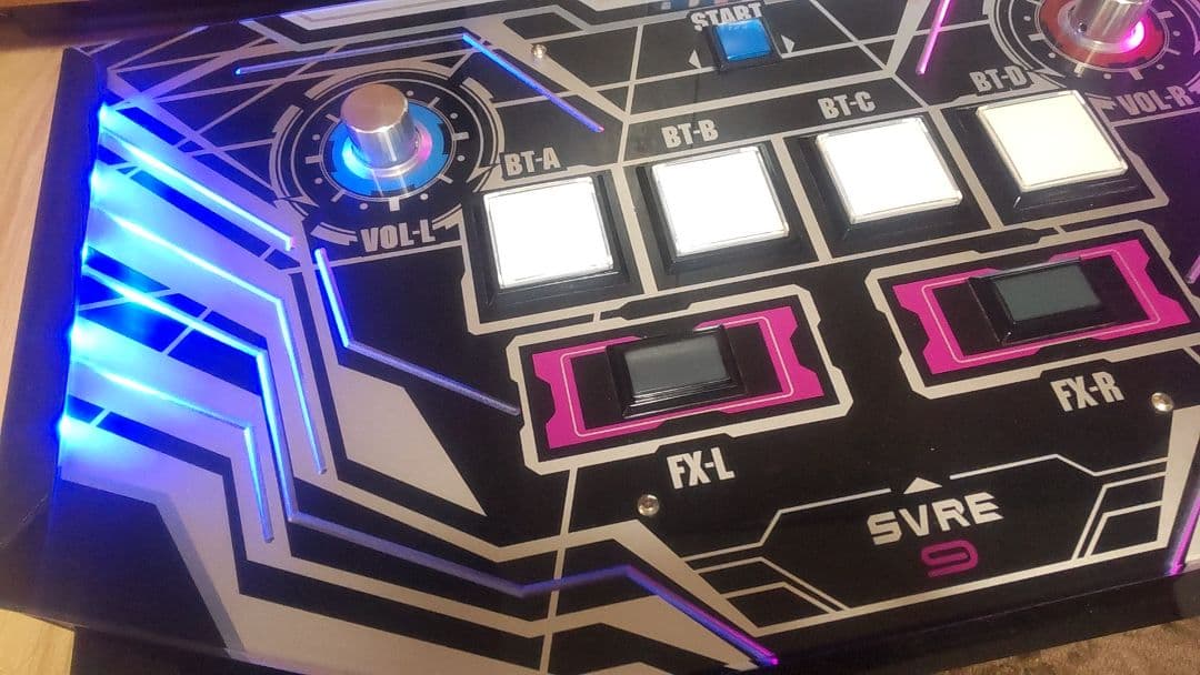 美品 サウンドボルテックス DAO SVRE9 三和ボタン 静音化 完動品