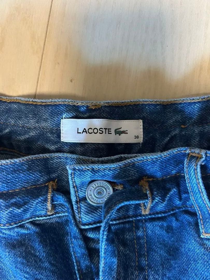 LACOSTE イージーデニム　38 新品