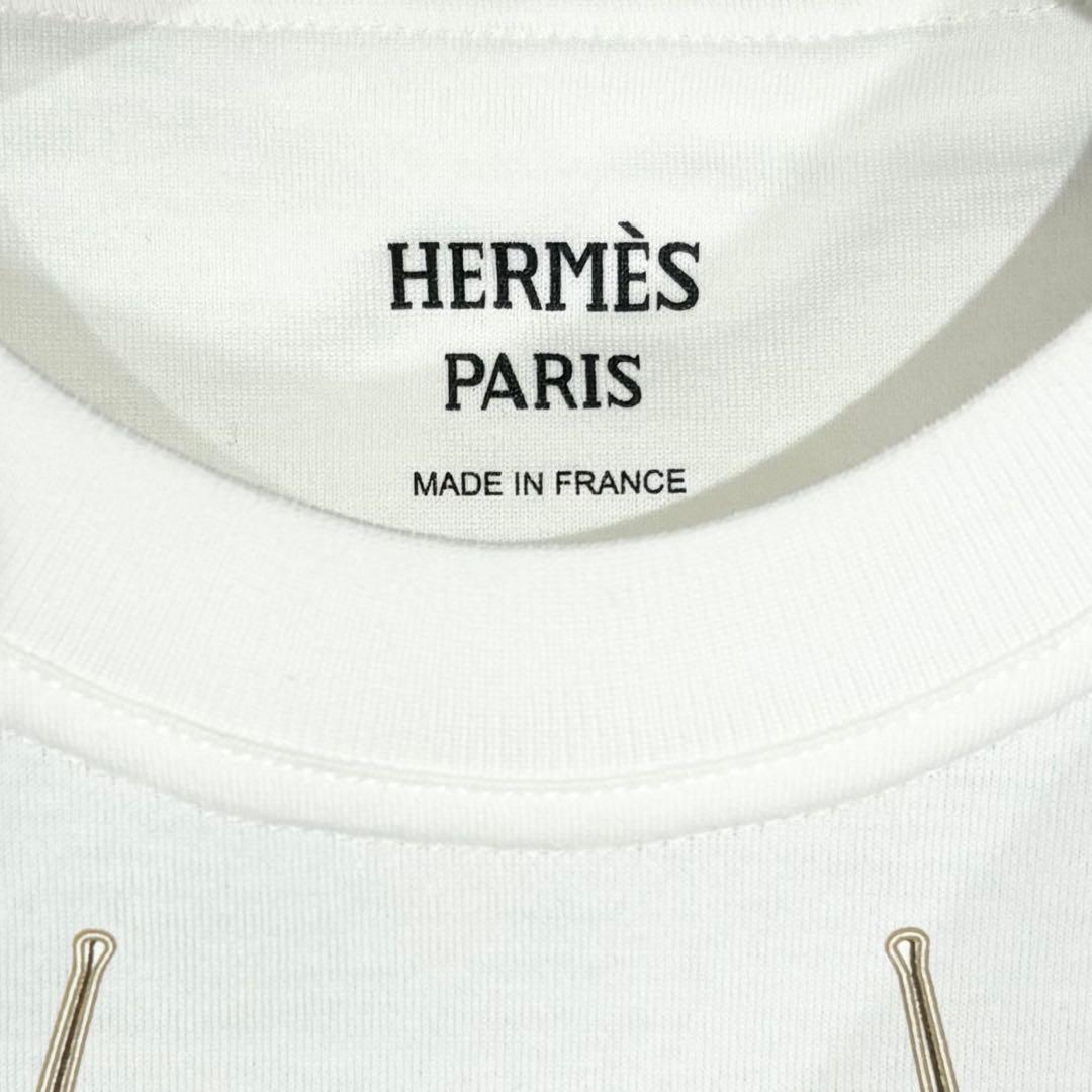 新品未使用　HERMÈS ホワイト Tシャツ