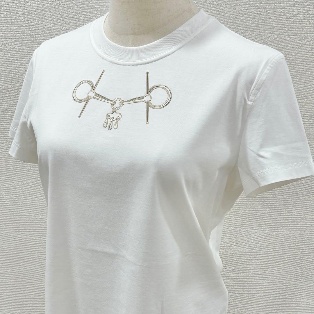 新品未使用　HERMÈS ホワイト Tシャツ