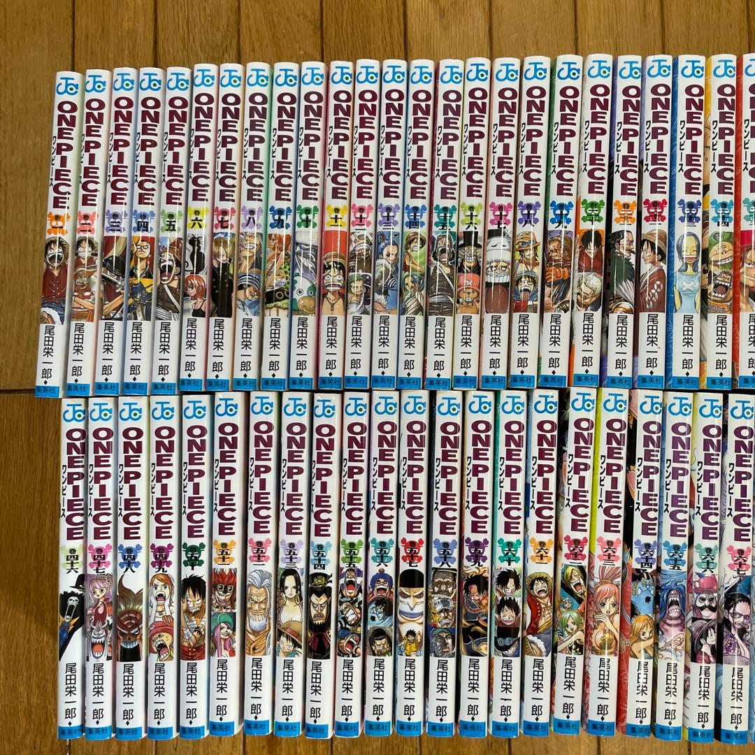 ワンピース、ジャンプコミックス　中古本