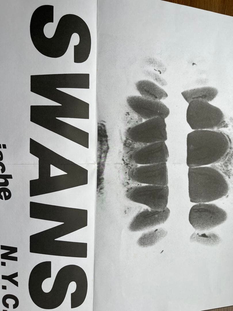 SWANS Filth レコード　サイン入り　2枚ポスター付き