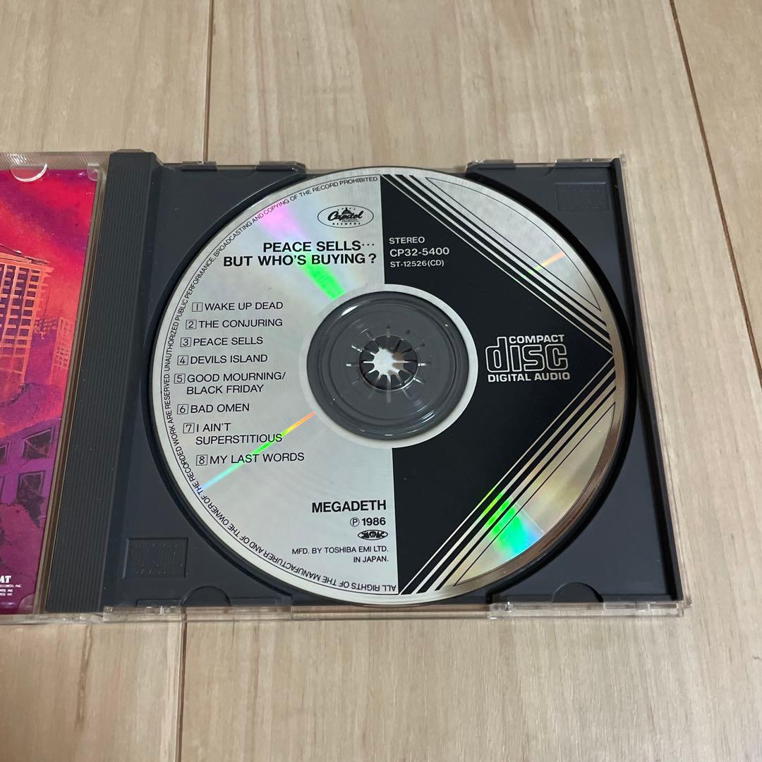 MEGADETH / PEACE SELLS / CP32-5400（超レア）
