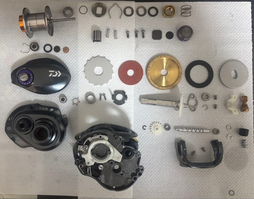 p*i様 ダイワ タトゥーラ SV TW 8.1R ハンドル変更 メンテ済み