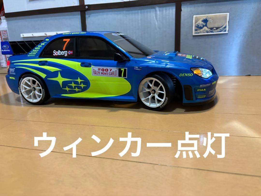 タミヤ TT-02 スバルインプレッサ